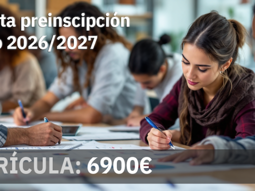 Abierta la preinscripción del curso 2026/2027